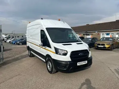 Used Ford Transit 130 HP (95 kW) 2023 White Van