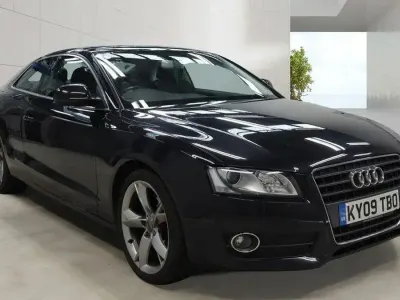 Used Audi A5 Sport 170 HP (125 kW) 2009 Black Coupe