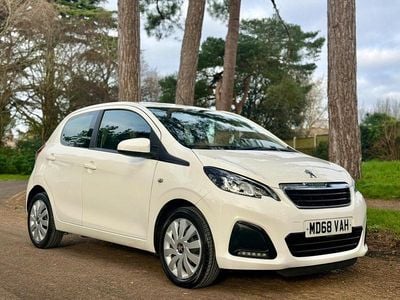 White Used 2019 Peugeot 108 Active Hatchback | £6,295 (Fair price)