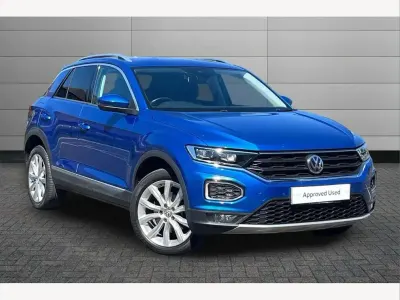 Usado VW T-Roc SEL 150 HP (110 kW) 2018 Azul SUV