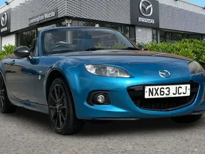 Used Mazda MX5 Inclusive 126 HP (92 kW) 2013 Blue Cabriolet