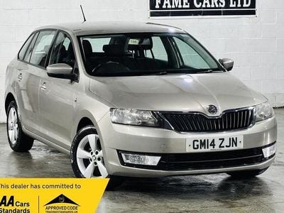 Used Skoda Rapid SE 2014 Beige Hatchback