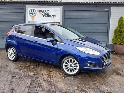 Blue Used 2016 Ford Fiesta Titanium X Hatchback | £7,295 (Fair price)