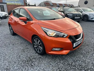 Used Nissan Micra Acenta Limited Edition 90 HP (66 kW) 2019 Orange Hatchback