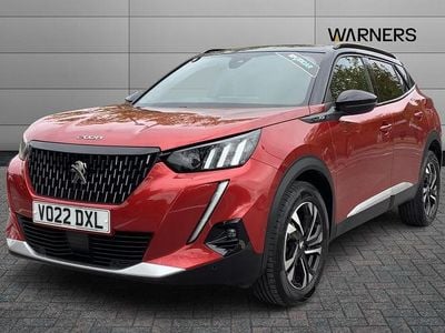 Red Used 2022 Peugeot 2008 GT SUV | £16,495 (Fair price)