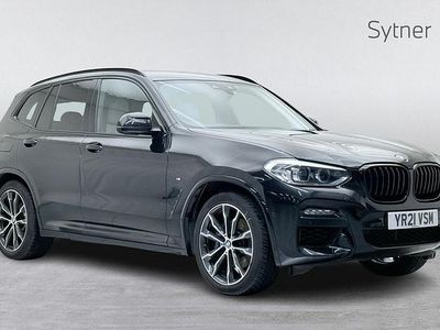 Black Used 2021 BMW X3 M Sport SUV | £28,000
