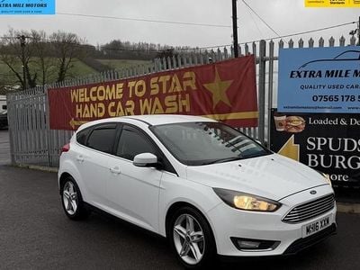 Used Ford Focus Titanium 99 HP (72 kW) 2016 White Hatchback