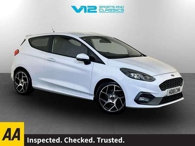White Used 2018 Ford Fiesta ST Hatchback | £8,395 (Good price)