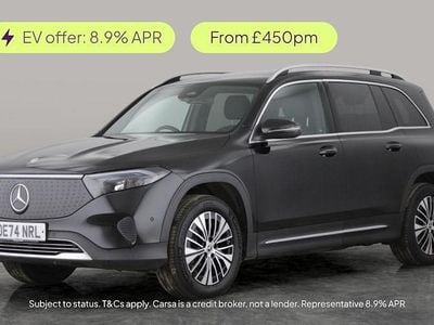 Black Used 2024 Mercedes EQB250+ Executive SUV | £27,641 (Good price)