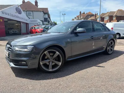 Used Audi A4 Black Edition 177 HP (130 kW) 2014 Grey Sedan