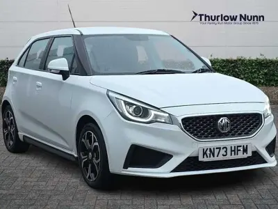 Used MG MG3 Excite 106 HP (77 kW) 2023 Arctic white/fabric sport st Hatchback