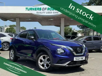 Used Nissan Juke N-Connecta 2021 Blue SUV
