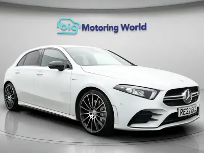 Used Mercedes A35 AMG Executive 306 HP (225 kW) 2022 White Hatchback
