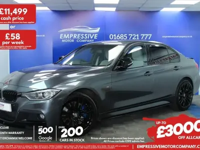 Begagnad BMW 335 M Sport 313 HK (230 kW) 2014 Grå Sedan
