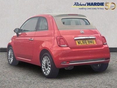 Begagnad Fiat 500C Lounge 69 HK (50 kW) 2017 Rosa Cab