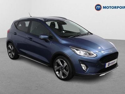 Usado Ford Fiesta Active 125 HP (91 kW) 2019 Azul Citadino