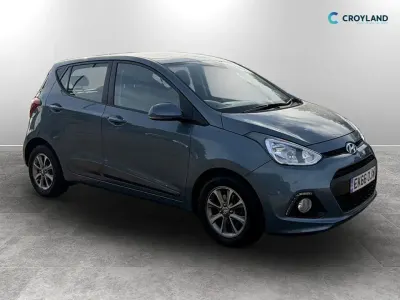 Used Hyundai i10 Premium 87 HP (63 kW) 2016 Blue Hatchback
