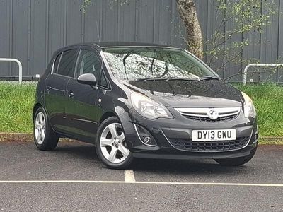Used Vauxhall Corsa 100 HP (73 kW) 2013 Black Hatchback