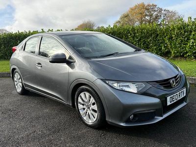 Grey Used 2013 Honda Civic ES Hatchback | £3,995 (Expensive)
