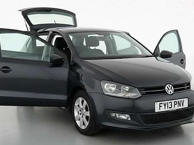 Used VW Polo Match 60 HP (44 kW) 2013 Black Hatchback