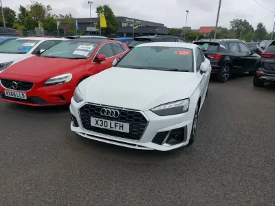 Used Audi A5 S-Line 163 HP (119 kW) 2020 White Coupe