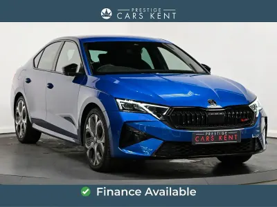 Used Skoda Octavia vRS 265 HP (194 kW) 2025 Blue Hatchback