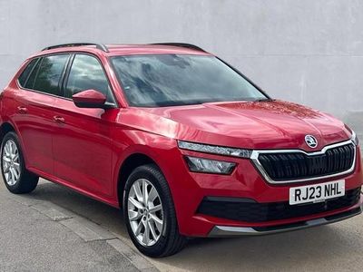 Used Skoda Kamiq SE Drive 110 HP (80 kW) 2023 Velvet red metallic SUV