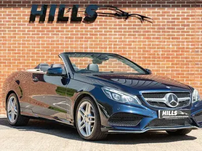 Begagnad Mercedes E350 AMG Line Premium 258 HK (189 kW) 2015 Blå Cab