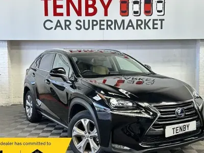 Used Lexus NX300h Luxury Line 197 HP (144 kW) 2016 Black SUV