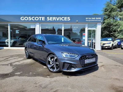 Used Audi A4 Black Edition 150 HP (110 kW) 2022 Grey Estate