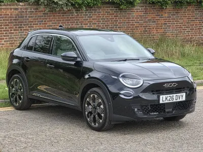 New Fiat 600 La Prima 2026 Black SUV