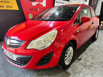 Używany Vauxhall Corsa S 2012 Czerwony Hatchback
