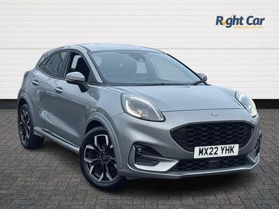 Silver Used 2022 Ford Puma ST-Line X Hatchback | £16,499 (Fair price)