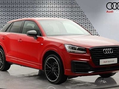 Used Audi Q2 Black Edition 114 HP (83 kW) 2019 Red SUV