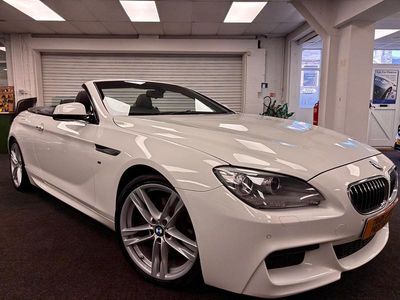 Used BMW 640 Cabriolet M Sport 2015 White Cabriolet