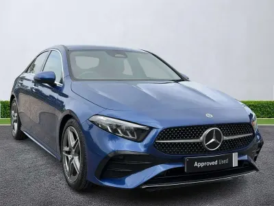Used Mercedes A180 Executive 136 HP (100 kW) 2024 Blue Sedan