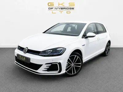 Used VW Golf VII GTE 204 HP (150 kW) 2020 White Hatchback