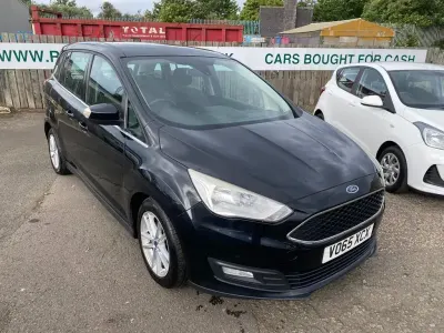 Used Ford Grand C-Max Zetec 120 HP (88 kW) 2015 Black MPV