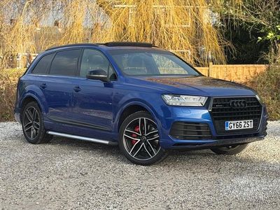 Used Audi Q7 S-Line 2016 Blue SUV