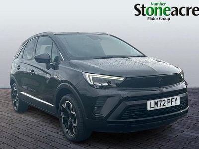 Used Vauxhall Crossland Ultimate 130 HP (95 kW) 2022 Black SUV