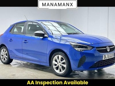 Used Vauxhall Corsa 75 HP (55 kW) 2020 Voltaic blue Hatchback