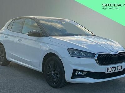 Used Skoda Fabia Colour Edition 95 HP (69 kW) 2023 White Hatchback