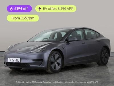Grey Used 2022 Tesla Model 3 Standard Range Sedan | £19,320 (Fair price)