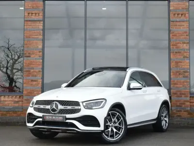 Begagnad Mercedes GLC300 AMG line 2020 Vit SUV