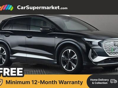 Used Audi Q4 e-tron S-Line 125 kW (170 HP) 2022 Black SUV