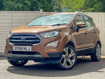 Used Ford Ecosport Titanium 125 HP (91 kW) 2018 Brown SUV