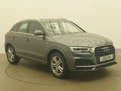 Used Audi Q3 S-Line 150 HP (110 kW) 2017 Grey SUV