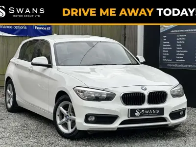 Used BMW 118 Performance 2018 White Hatchback