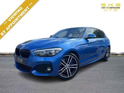 Usado BMW 118 M Sport 2018 Azul Citadino