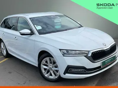 Begagnad Skoda Octavia SE L 110 HK (80 kW) 2021 Vit Kombi